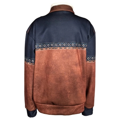 Patrick | Long-Sleeve Printed Pattern Top