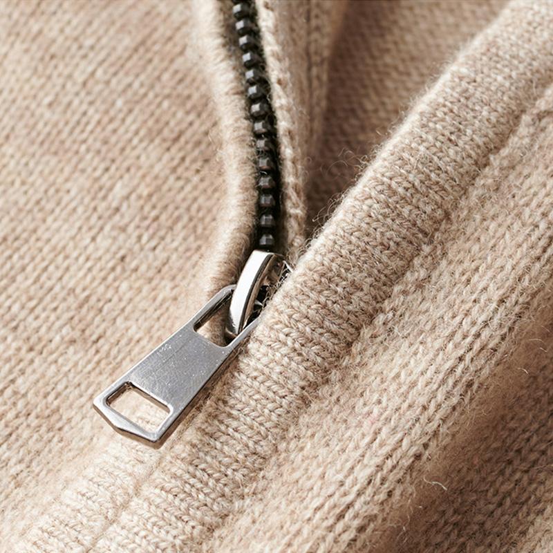 Miquel | Premium Zip-Neck Pullover