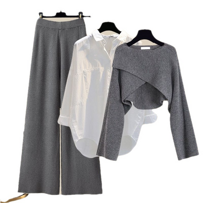 Jane | Casual 3-Piece Long Sleeve Set