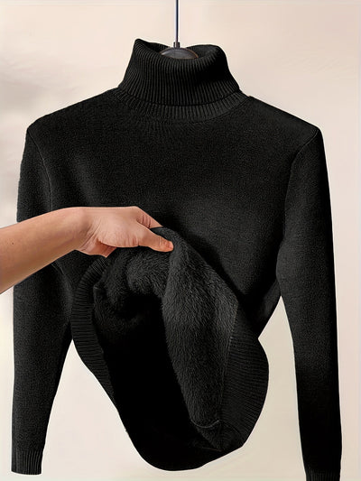 Zoe | Soft Turtle Neck Pullover Jumper