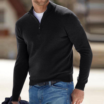 Miquel | Premium Zip-Neck Pullover