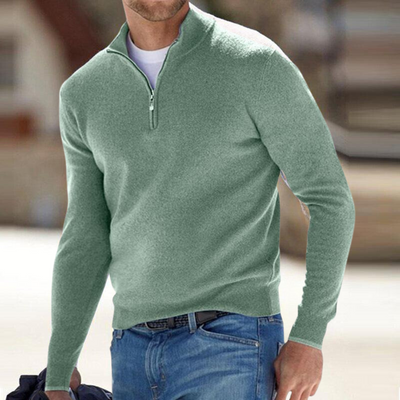 Miquel | Premium Zip-Neck Pullover