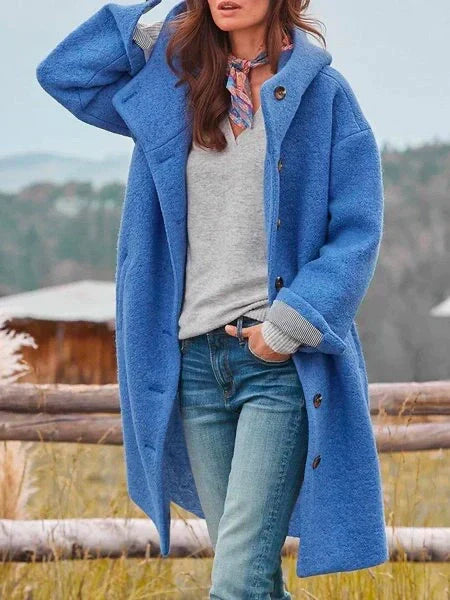 Lila™ – Cozy Mid-Length Everyday Coat