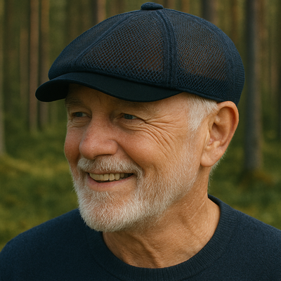 Relaxed retro berets