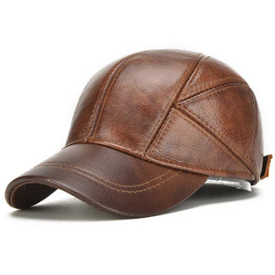 Leather Vintage Cap