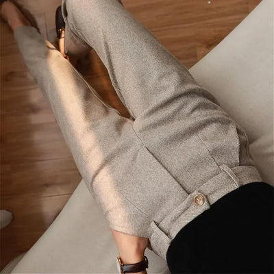 Ottilio™ - ELEGANT HERRINGBONE TROUSERS