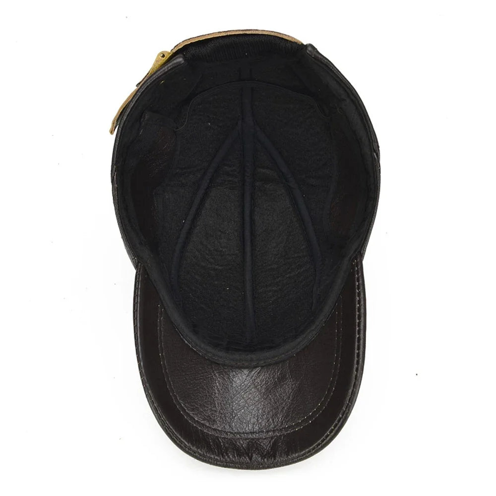 Leather Vintage Cap