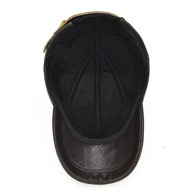 Leather Vintage Cap