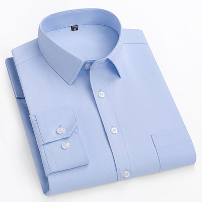 Long-sleeved shirt plain