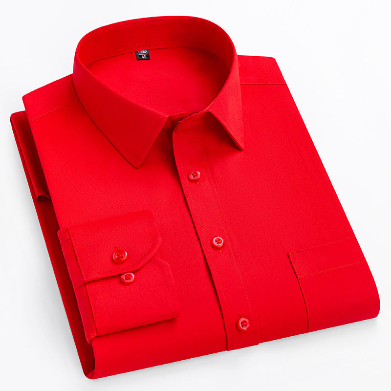 Long-sleeved shirt plain