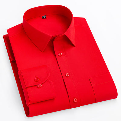 Long-sleeved shirt plain