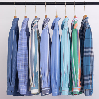 Long-sleeved cotton shirt