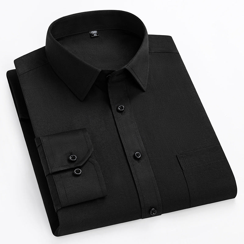 Long-sleeved shirt plain