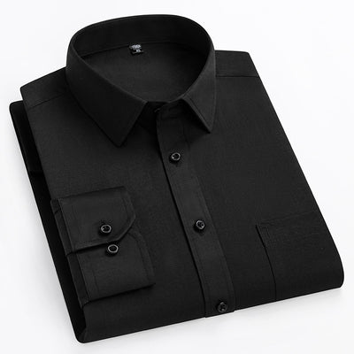 Long-sleeved shirt plain