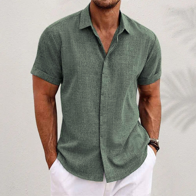 Leonard | Effortless Comfort Short-Sleeve Shirt