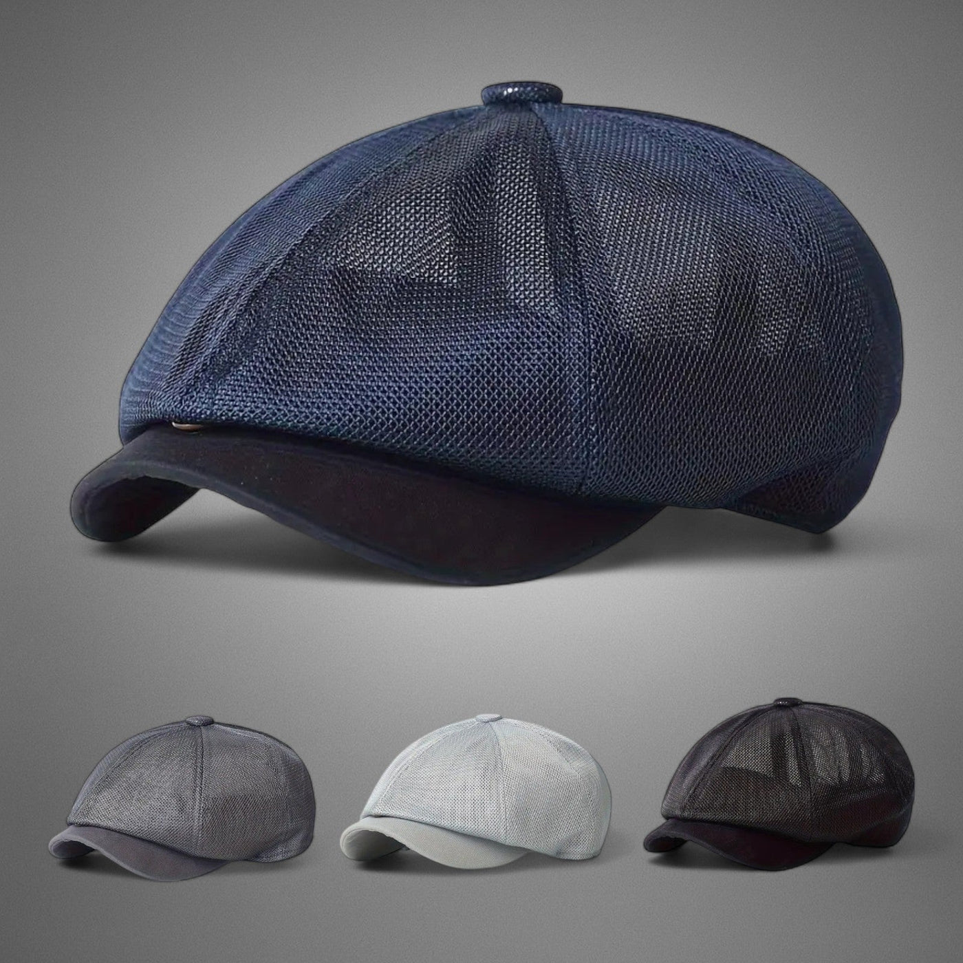 Relaxed retro berets