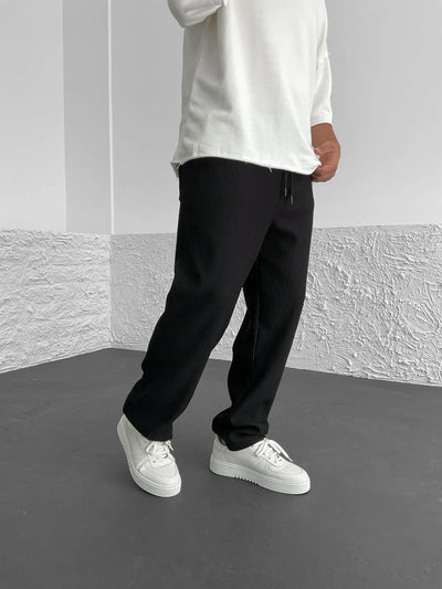 Rivelle™ – RIBBED RELAXED FIT TROUSERS