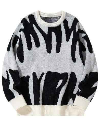 RONAN™ - CONTRAST KNIT MEN'S PULLOVER