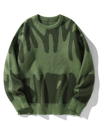 RONAN™ - CONTRAST KNIT MEN'S PULLOVER