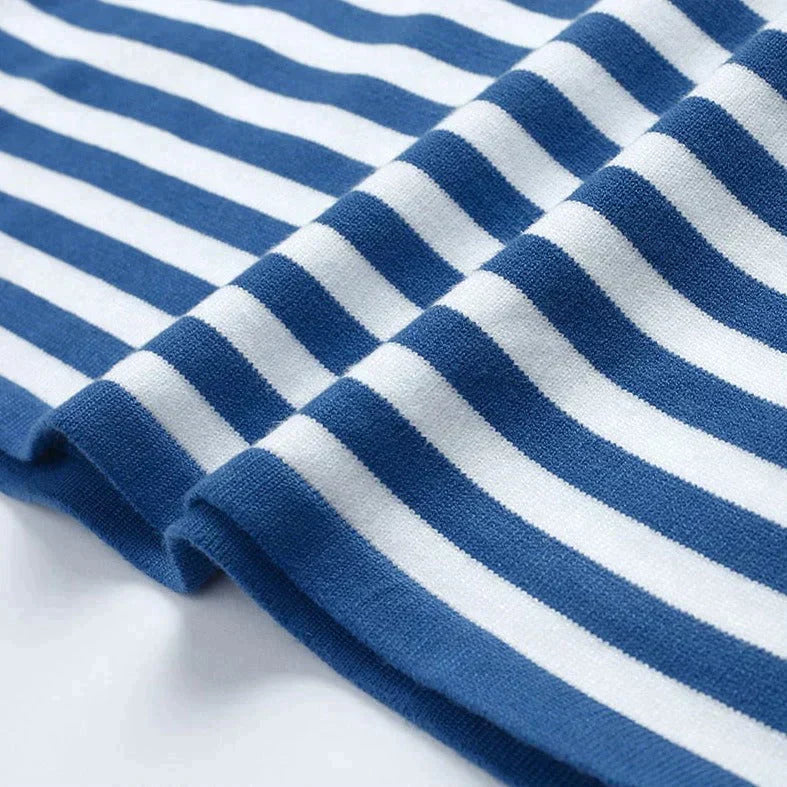 OLIVIA™ | LONG-SLEEVED STRIPED SWEATER