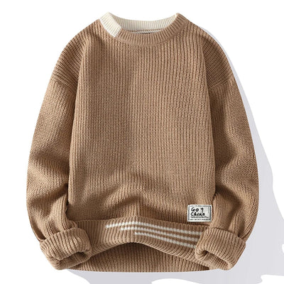 HARRISON™ - COLOR TONE KNITTED SWEATER