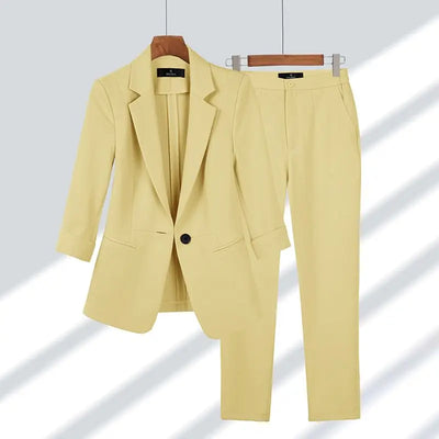 Cherry | Matching Blazer and Trousers Set