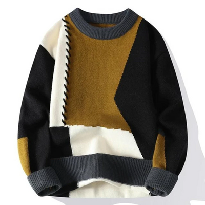 Alex | Patchwork Pullover