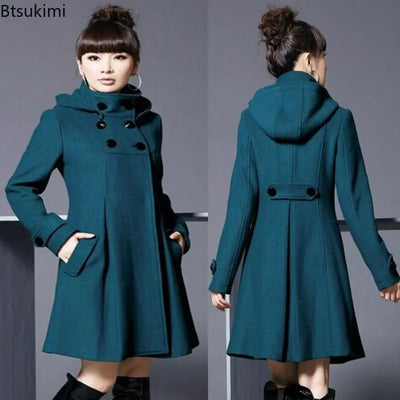 Clara™ | Elegant Dress Coat