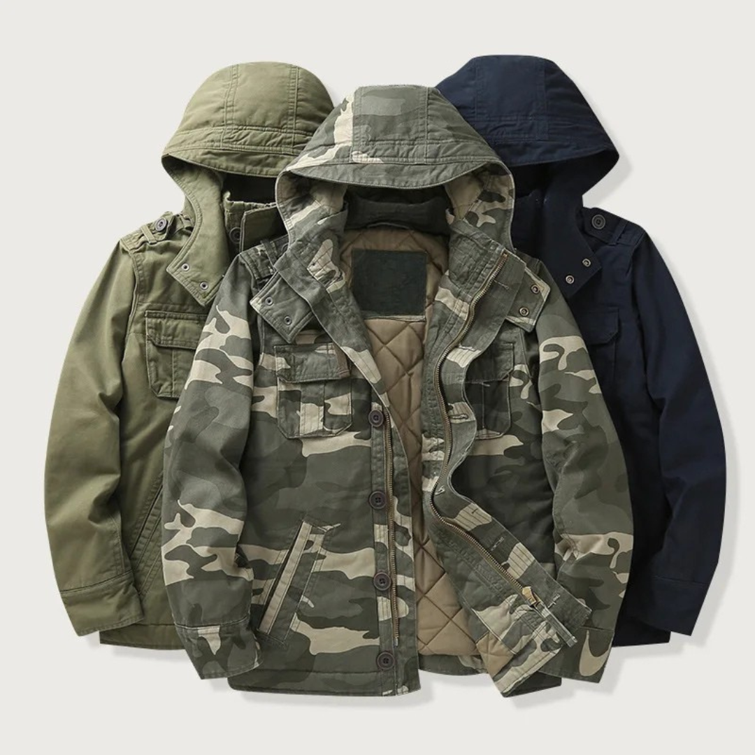 Mark | Hooded Workwear Jacket
