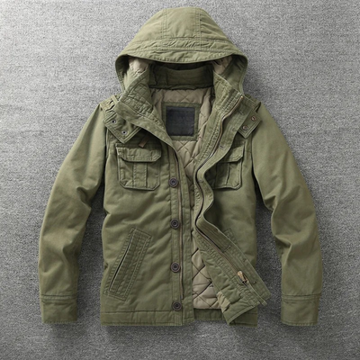 Mark | Hooded Workwear Jacket
