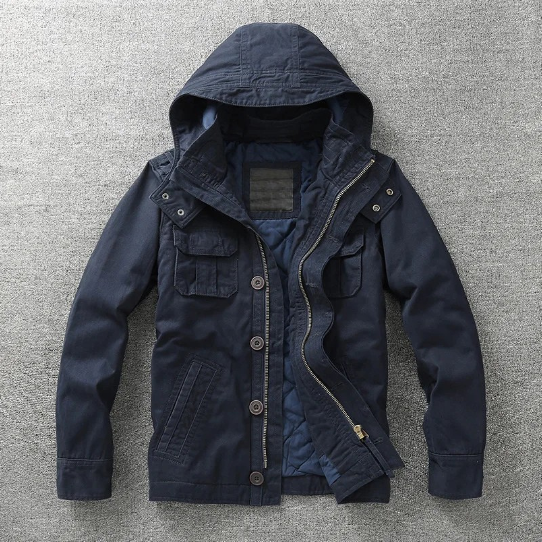 Mark | Hooded Workwear Jacket