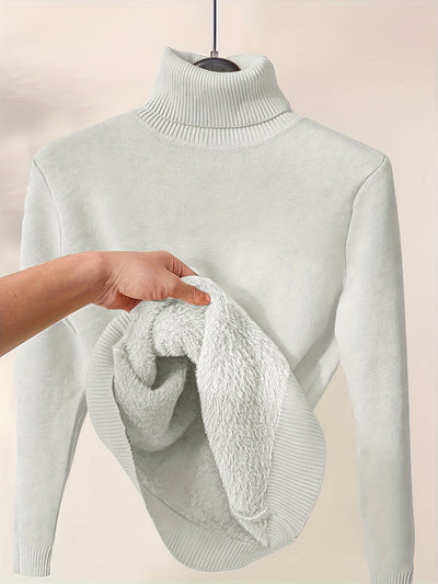 Zoe | Soft Turtle Neck Pullover Jumper