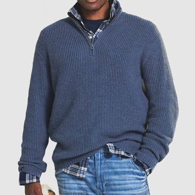 Alonso | Quarter Zip Sweater